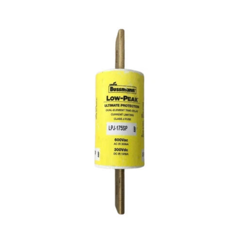 Bussmann LPJ-175SP Class J fuse, 175 A, 600 V, dual element, time-delay