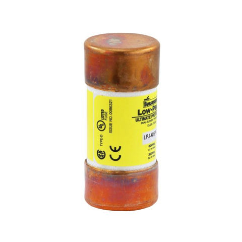 Bussmann LPJ-40SP Class J fuse, 40 A, 600 V, dual element, time-delay