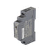 Mean Well HDR-15-12 DIN rail power supply, 15 W, 12 V DC, 1.25 A, ultra-slim design for building automation and control panels.