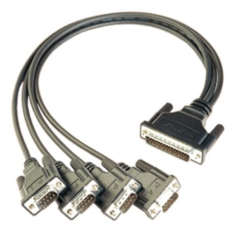 Moxa CBL-M44M9x4-50 Industrial Communication Device, robust design for seamless integration in industrial environments.