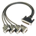 Moxa CBL-M44M9x4-50 Industrial Communication Device, robust design for seamless integration in industrial environments.