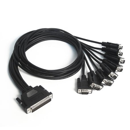 Moxa CBL-M62M9X8-100 Industrial Communication Device, compact and robust, ideal for industrial settings.
