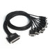 Moxa CBL-M62M9X8-100 Industrial Communication Device, compact and robust, ideal for industrial settings.