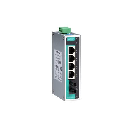 Moxa EDS-205A-M-ST Industrial Ethernet Switch, reliable and robust for industrial use