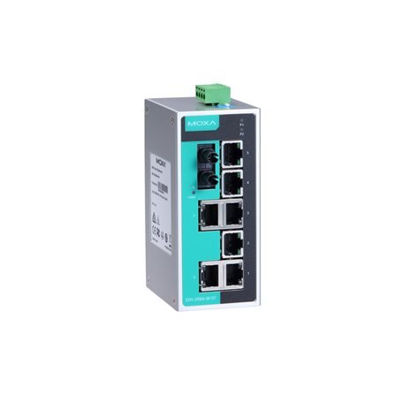 Moxa EDS-208A-M-ST Industrial Ethernet Switch suitable for networking
