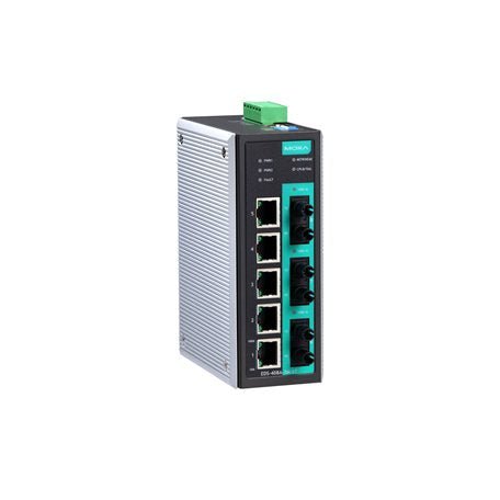 Moxa EDS-408A-3M-ST Industrial Ethernet Switch compact size with reliable communication