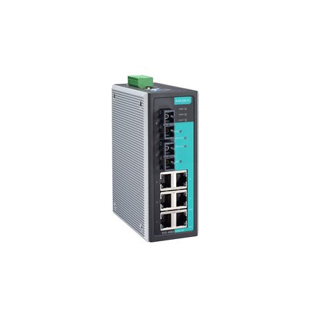 Moxa EDS-408A-MM-SC-T is an Industrial Ethernet Switch with robust design suitable for reliable industrial communication.