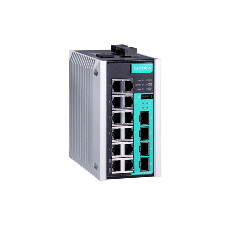 Moxa EDS-G512E-4GSFP-T Industrial Ethernet Switch