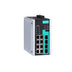 Moxa EDS-G512E-8POE-4GSFP-T Industrial Ethernet Switch with high reliability and performance in industrial settings.