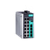 Moxa EDS-G516E-4GSFP-T Industrial Ethernet Switch with robust design.
