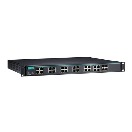 Moxa IKS-G6524A-8GSFP-4GTXSFP-HV-HV Industrial Communication Device with robust design for long-term operation.