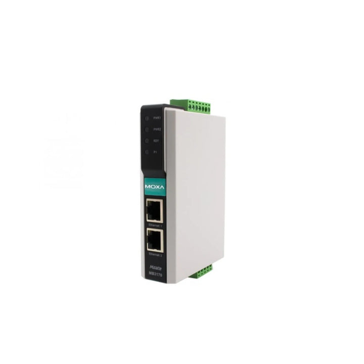 Moxa MB3170 Safety Module with reliable industrial communication and robust design.