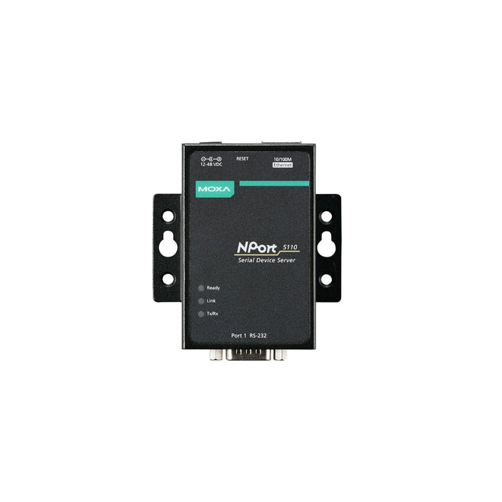 Moxa 5110-T Serial Device Server, providing reliable industrial communication for various applications.