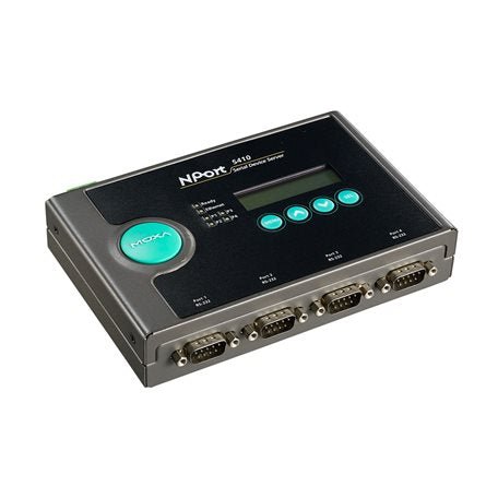 Moxa NPort 5410 Serial Device Server for reliable industrial communication.