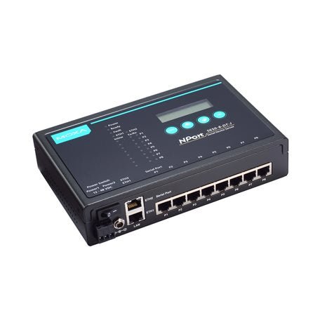 Moxa NPORT 5650-8-DT-J Serial Device Server, robust design for industrial communication