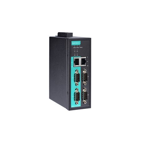 Moxa NPort IA5450AI-T Serial Device Server with robust industrial features.
