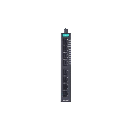 Moxa SDS-3008 Industrial Ethernet Switch designed for robust industrial applications.