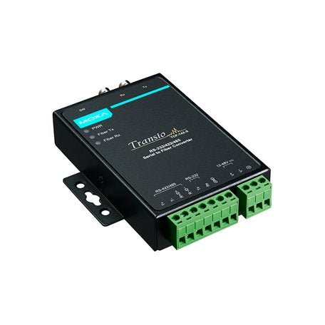 Moxa TCF-142-S-ST Serial to Fiber Converter for reliable industrial communication.