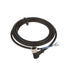 Banner MQDC-406RA M12 4-Pin Right-Angle Female Cordset for industrial automation.