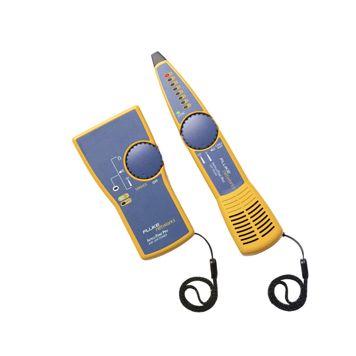 Fluke MT-8200-60 IntelliTone Pro 200 cable toner and probe kit with adapters