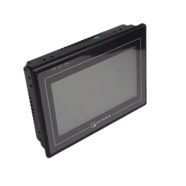 Weintek MT6070iH 7" HMI with resistive touch, RS-232/RS-485, USB host &amp; client ports, and EB8000 compatibility.