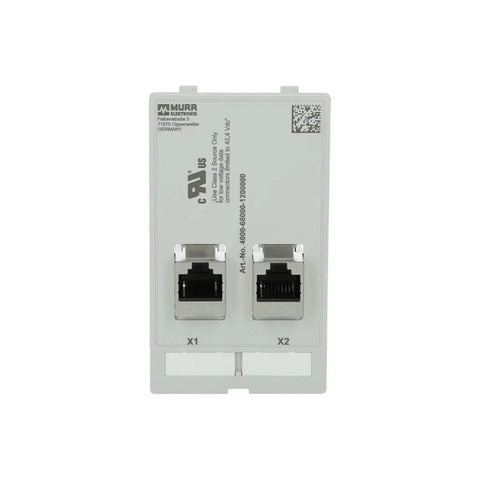 Murrelektronik 4000-68000-1200000 Cube67 module with 8 digital inputs, 4 outputs, and IP67 protection for automation.