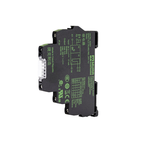 Murrelektronik 52001 M8 3-pin straight female cordset with 2m cable and IP67 protection.
