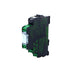 Murrelektronik 52102 24V DC relay module with 1 changeover contact and LED indicator for industrial automation.