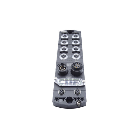 Murrelektronik 55089 M12 5-pin straight female connector with screw terminals, IP67-rated for automation.