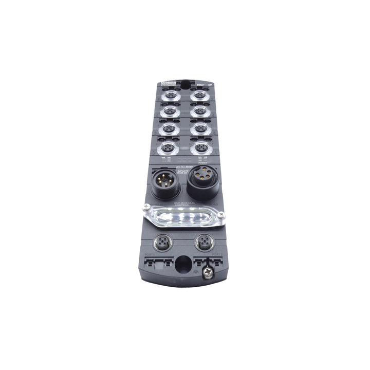 Murrelektronik 55089 M12 5-pin straight female connector with screw terminals, IP67-rated for automation.