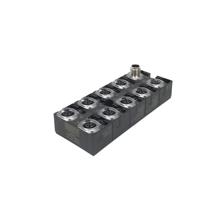 Murrelektronik 56603 M12 5-pin straight male connector, shielded, IP67-rated for industrial automation.