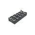 Murrelektronik 56603 M12 5-pin straight male connector, shielded, IP67-rated for industrial automation.
