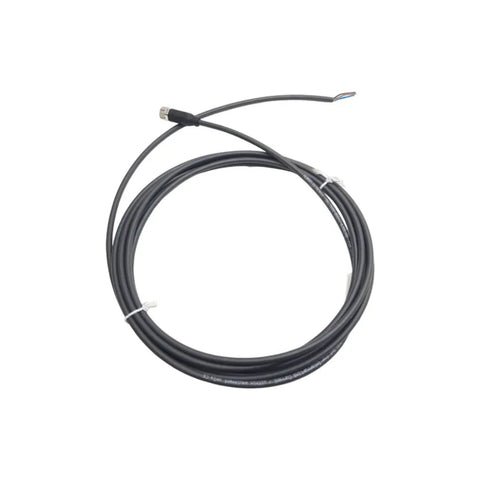 Murrelektronik 7000-08041-6300300 M12 female straight cordset, 4-pole PUR cable, IP67 rated for automation.