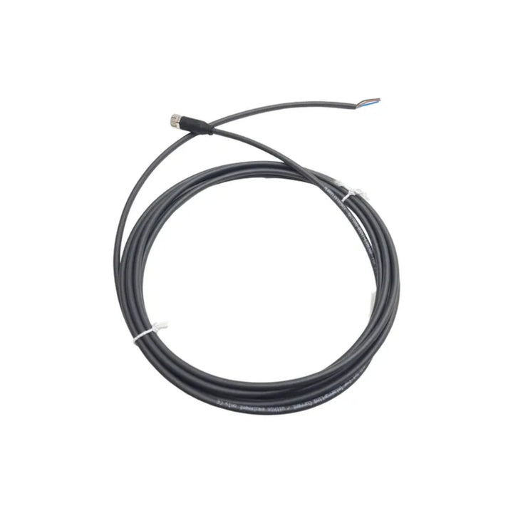 Murrelektronik 7000-08041-6300300 M12 female straight cordset, 4-pole PUR cable, IP67 rated for automation.