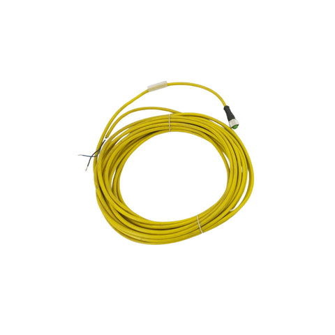 Murrelektronik 7000-12221-0141000 M12 4-pin straight sensor/actuator cable, 10m PUR, IP67-rated for automation.