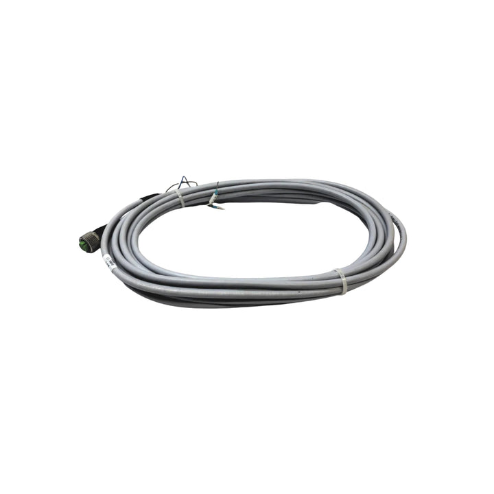 Murrelektronik 7000-12221-2140500 M12 4-pin female straight cordset with 5m PUR cable and IP67 rating.