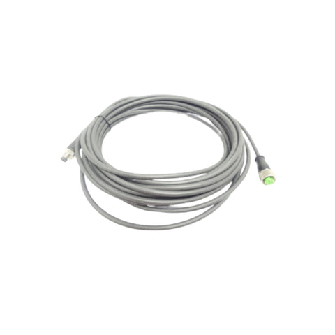 Murrelektronik 7000-12221-6341000 M12 male straight 4-pole PUR cordset, 10m, IP67-rated for automation systems.