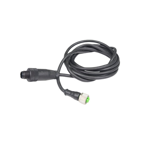 Murrelektronik 7000-12241-6151000 M12 female angled cordset, 5-pole, PUR cable, IP67 rated for automation systems.