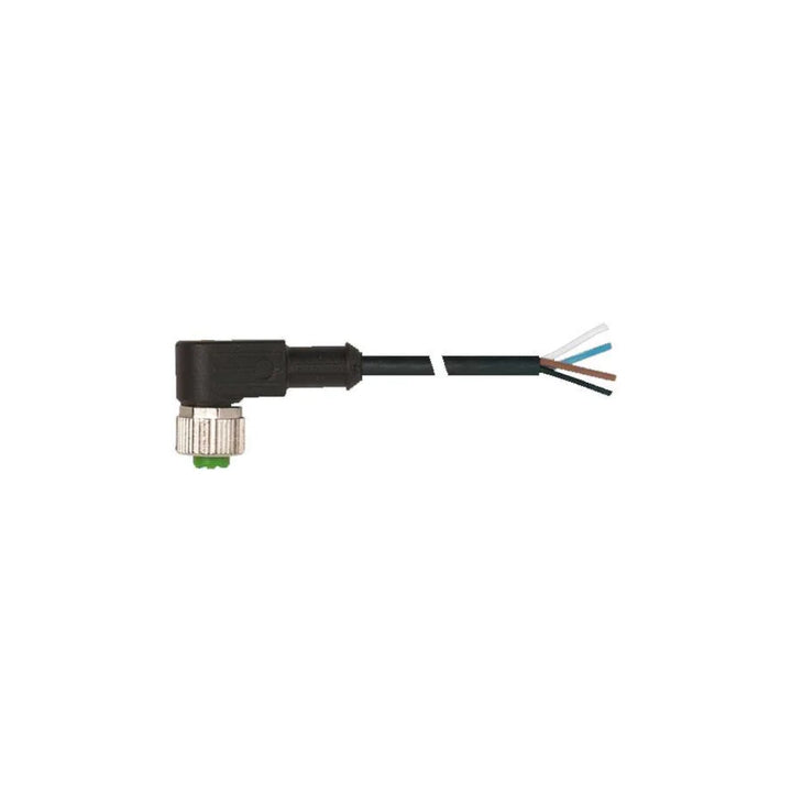 Murrelektronik 7000-12341-6341000 M12 4-pin male to female 10m PUR sensor cable with IP67 protection.