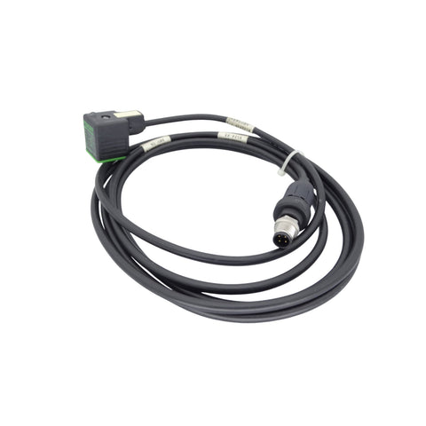 Murrelektronik 7000-18021-2160300 M12 8-pin female 90° cordset with 3m PUR cable, IP67-rated.