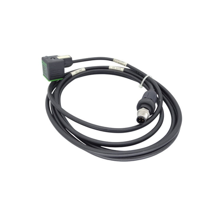 Murrelektronik 7000-18021-2160300 M12 8-pin female 90° cordset with 3m PUR cable, IP67-rated.