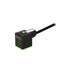 Murrelektronik 7000-18021-6161000 M8 3-pin shielded 10m PUR sensor cable with female straight connector.