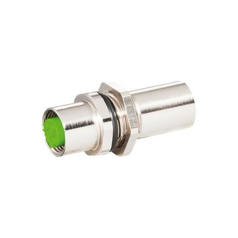 Murrelektronik 7000-44611-0000000 M12 female 5-pin PUR cable, 5 m length, IP67 rated for automation systems.