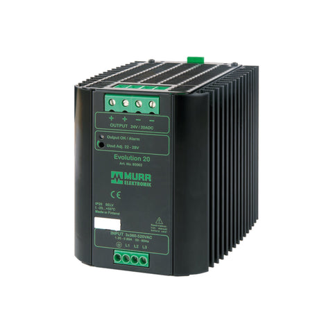 Murrelektronik 85002 24V DC 1.3A compact DIN-rail power supply for reliable industrial automation.