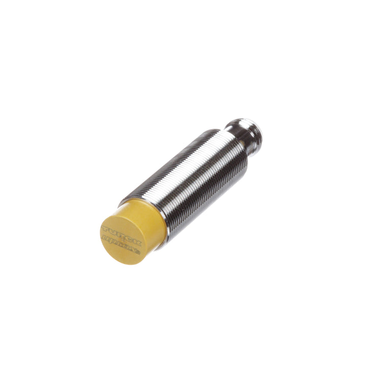 Turck NI12U-G18-ADZ30X2-B3331 M18 inductive sensor, 12 mm range, Factor 1, with analog output.