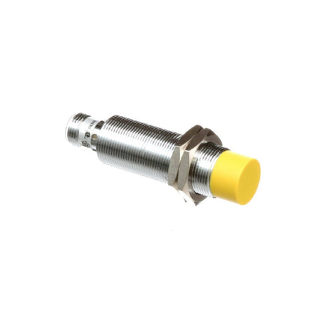 Turck NI8-M18-AP6X-H1141 M18 inductive sensor, 8 mm range, Factor 1, PNP NO output.