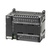 Omron CP1L-EM30DT1-D PLC with 18 digital inputs, 12 PNP transistor outputs, Ethernet port, and 24 VDC supply for versatile industrial automation.