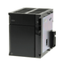 Omron NJ-PD3001 DC power supply unit with 24 VDC input, 5 VDC/6.0 A and 24 VDC/1.0 A outputs, and RUN output indicator for NJ-Series controllers.