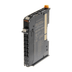 Omron NX-AD3203 4-channel analog input module with 16-bit resolution, voltage/current input, for NX-series PLC automation systems.