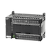 Omron NX1P2-1040DT1 compact PLC with 24 inputs, 16 transistor outputs, EtherCAT, EtherNet/IP, and motion control for industrial automation.